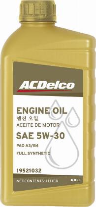 ACDelco 19521032 - Olio motore autozon.pro