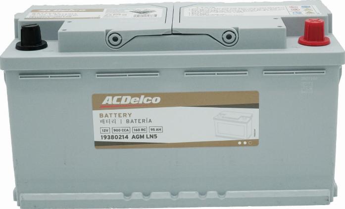 ACDelco 19380214 - Batteria avviamento autozon.pro