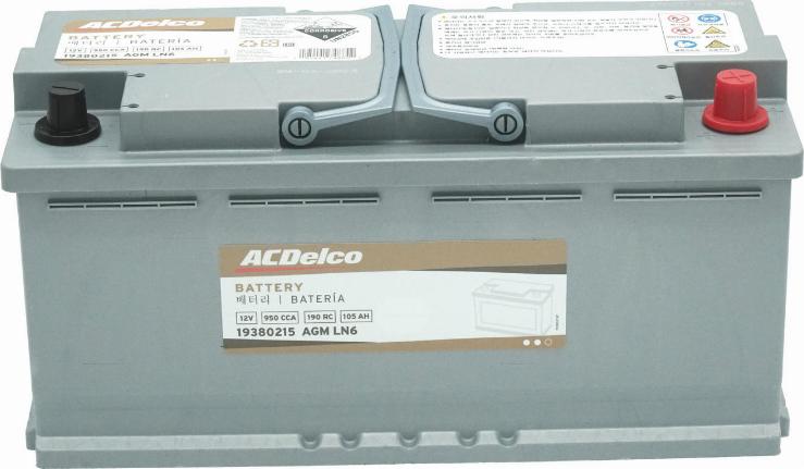 ACDelco 19380215 - Batteria avviamento autozon.pro