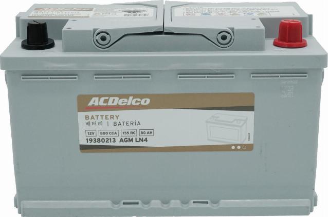 ACDelco 19380213 - Batteria avviamento autozon.pro