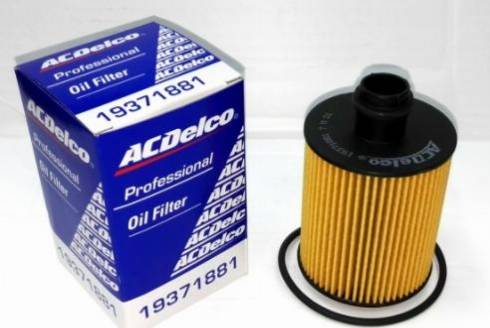 ACDelco 19371881 - Filtro olio autozon.pro