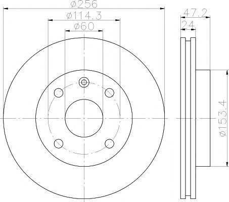 ACDelco 19372233 - Discofreno autozon.pro