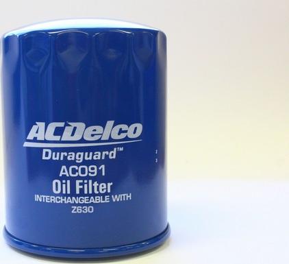 ACDelco AC091 - Filtro olio autozon.pro