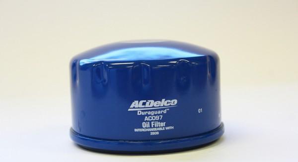 ACDelco AC097 - Filtro olio autozon.pro