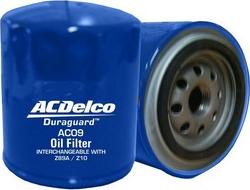 ACDelco AC09 - Filtro olio autozon.pro