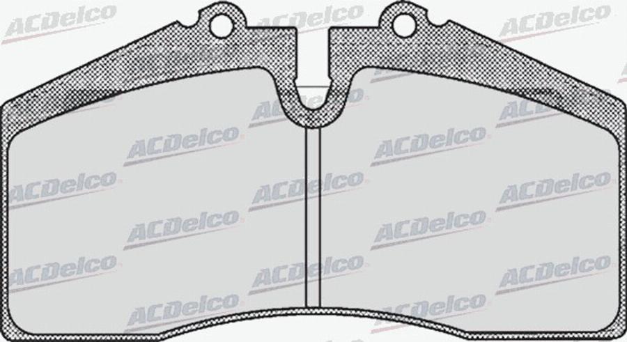 ACDelco AC058466D - Kit pastiglie freno, Freno a disco autozon.pro