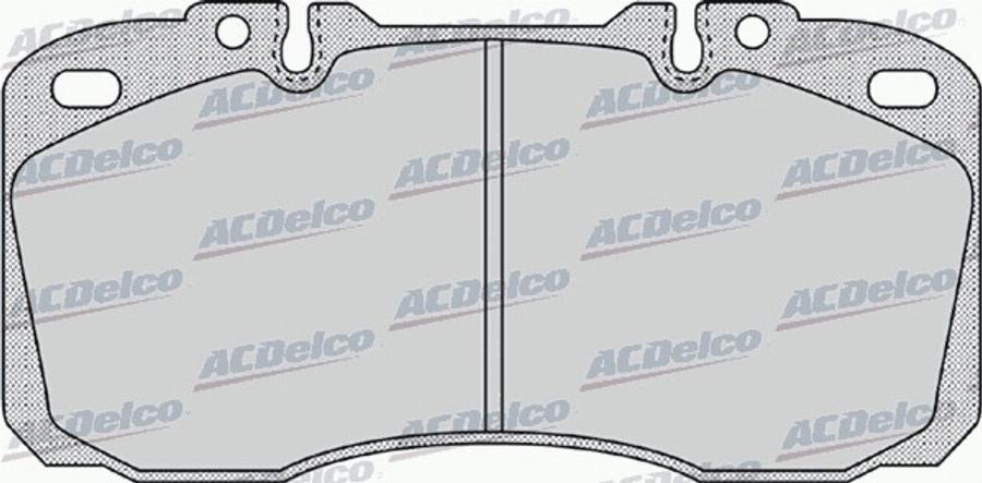 ACDelco AC0581164D - Kit pastiglie freno, Freno a disco autozon.pro