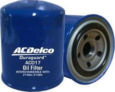 ACDelco AC017 - Filtro olio autozon.pro