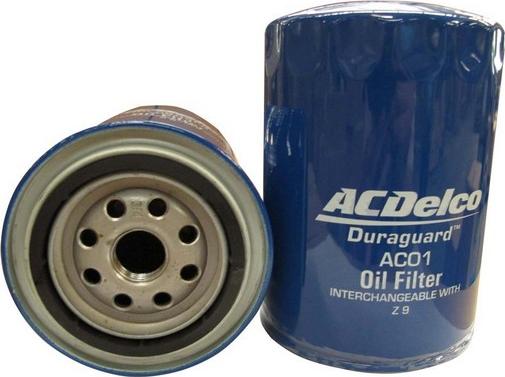 ACDelco AC01 - Filtro olio autozon.pro