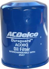 ACDelco AC080 - Filtro olio autozon.pro