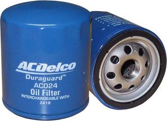 ACDelco AC024 - Filtro olio autozon.pro