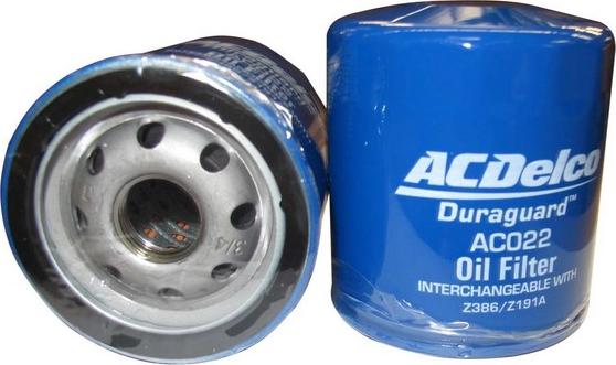 ACDelco AC022 - Filtro olio autozon.pro