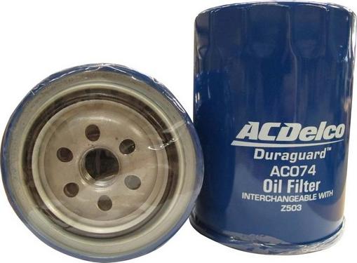 ACDelco AC074 - Filtro olio autozon.pro