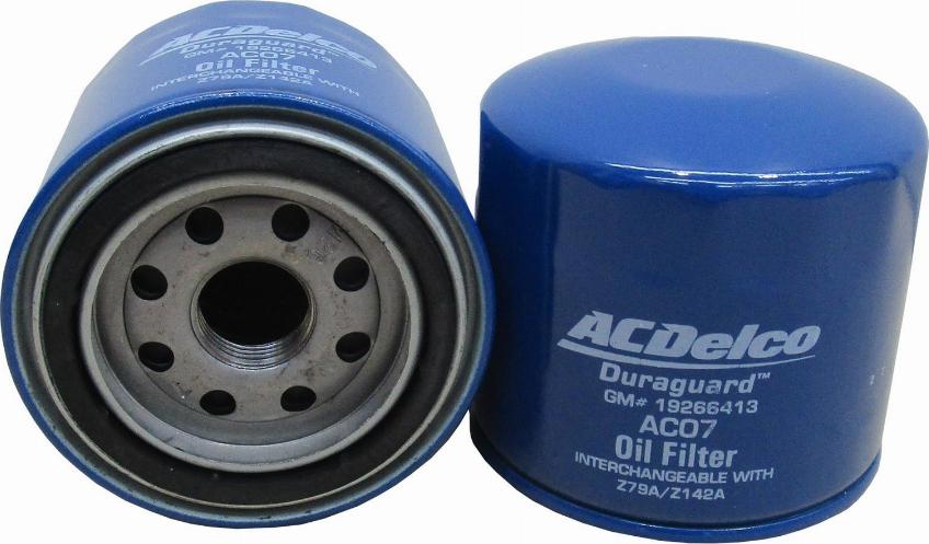 ACDelco AC07 - Filtro olio autozon.pro