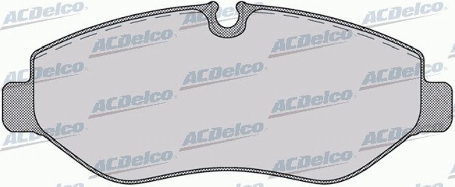 ACDelco AC845681D - Kit pastiglie freno, Freno a disco autozon.pro