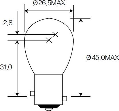 ACDelco ACBA15D - Lampadina, Indicatore direzione autozon.pro