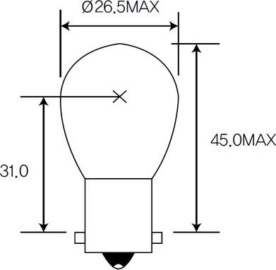 ACDelco ACBA15SA - Lampadina, Indicatore direzione autozon.pro