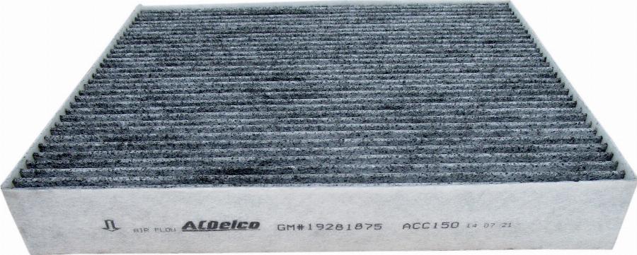 ACDelco ACC150 - Filtro, Aria abitacolo autozon.pro