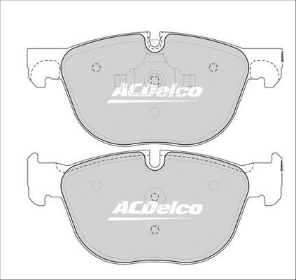 ACDelco ACD2006 - Kit pastiglie freno, Freno a disco autozon.pro