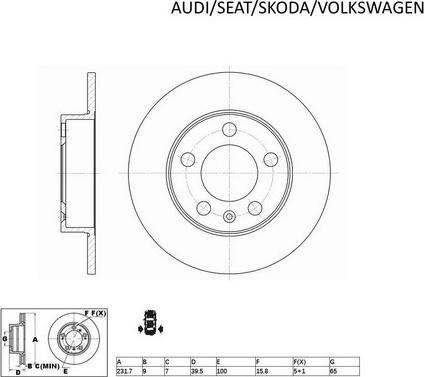 ACDelco ACDR803 - Discofreno autozon.pro