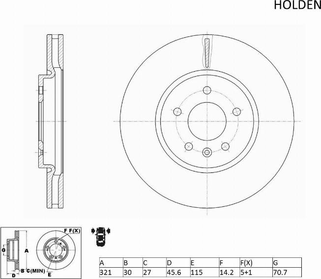 ACDelco ACDR2497 - Discofreno autozon.pro