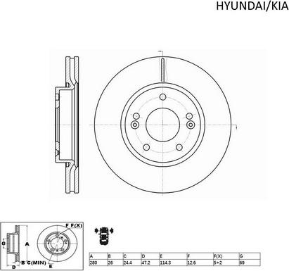 ACDelco ACDR2464 - Discofreno autozon.pro