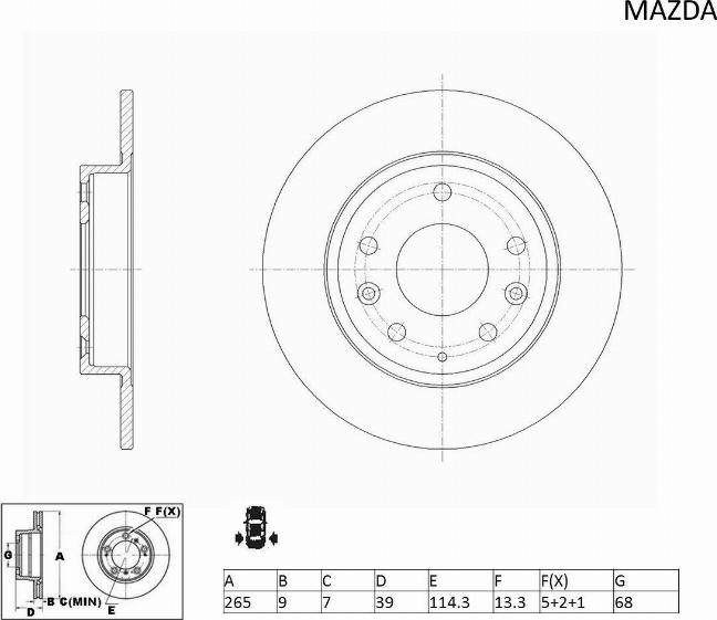 ACDelco ACDR2571 - Discofreno autozon.pro