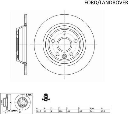 ACDelco ACDR2129 - Discofreno autozon.pro