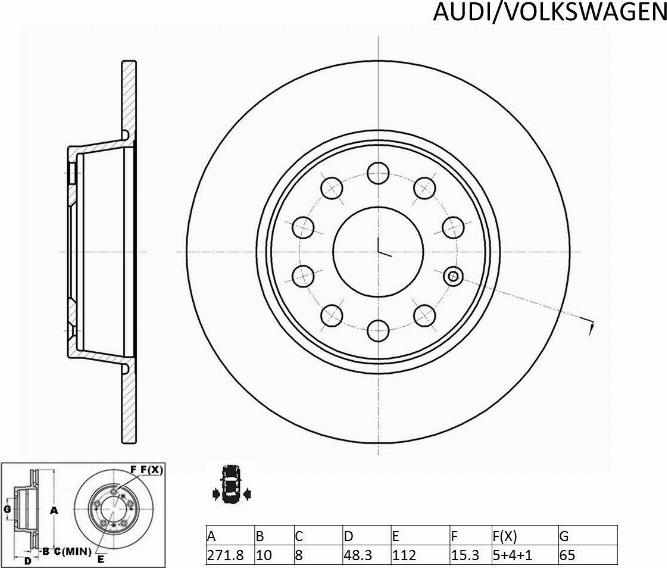 ACDelco ACDR2814 - Discofreno autozon.pro