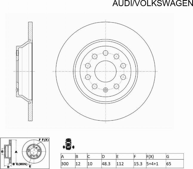 ACDelco ACDR2837 - Discofreno autozon.pro