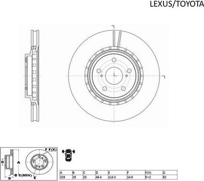 ACDelco ACDR2734 - Discofreno autozon.pro