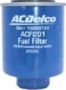 ACDelco ACF201 - Filtro carburante autozon.pro