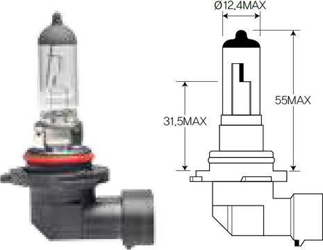 ACDelco ACH10 - Lampadina, Fendinebbia autozon.pro