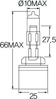 ACDelco ACH27W1 - Lampadina, Fendinebbia autozon.pro