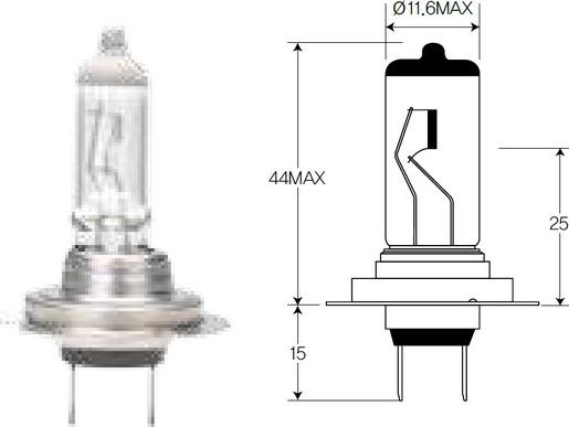 ACDelco ACH7 - Lampadina, Faro principale autozon.pro