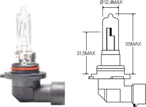 ACDelco ACHB3 - Lampadina, Faro principale autozon.pro