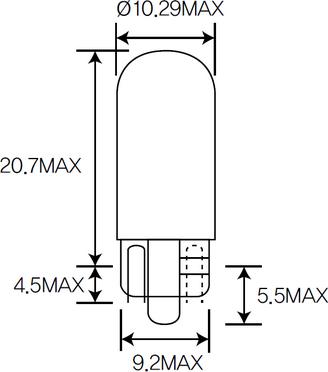 ACDelco ACT10B - Lampadina, Indicatore direzione autozon.pro