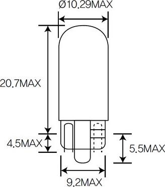 ACDelco ACT10 - Lampadina, Indicatore direzione autozon.pro