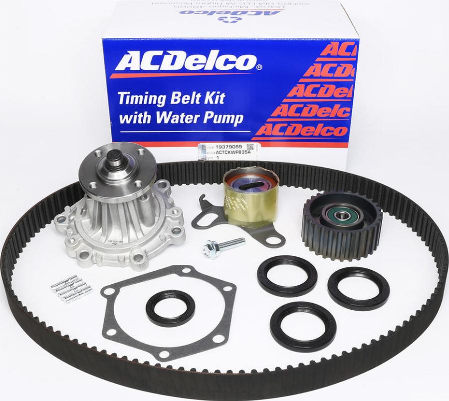 ACDelco ACTCKWP835A - Pompa acqua + Kit cinghie dentate autozon.pro