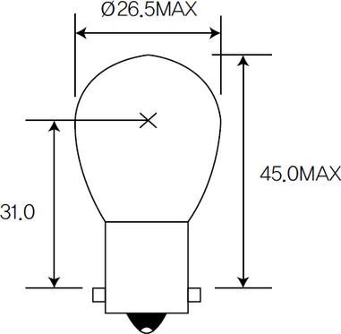 ACDelco ACBA15S - Lampadina, luce di posizione posteriore autozon.pro