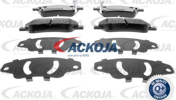 ACKOJAP A70-0055 - Kit pastiglie freno, Freno a disco autozon.pro