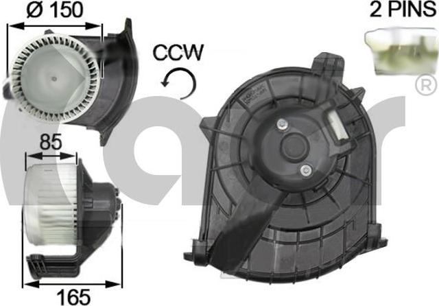 ACR 166364 - Elettromotore, Ventilatore abitacolo autozon.pro