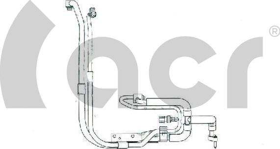 ACR 119299 - Condotto d. bassa / alta pressione, Climatizzatore autozon.pro