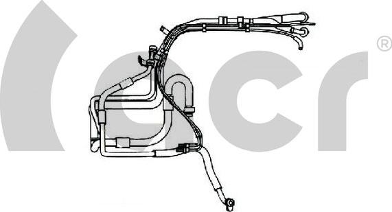 ACR 119291 - Condotto d. bassa / alta pressione, Climatizzatore autozon.pro