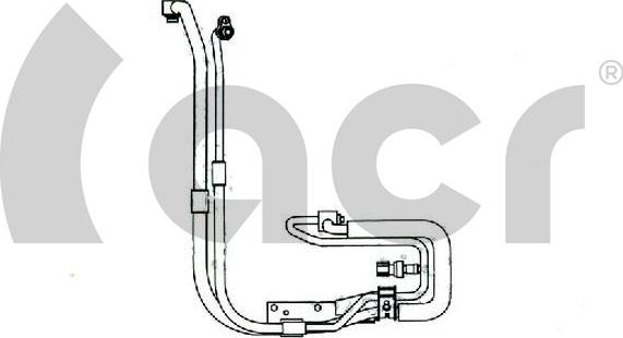 ACR 119298 - Condotto d. bassa / alta pressione, Climatizzatore autozon.pro