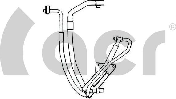 ACR 119799 - Condotto d. bassa / alta pressione, Climatizzatore autozon.pro