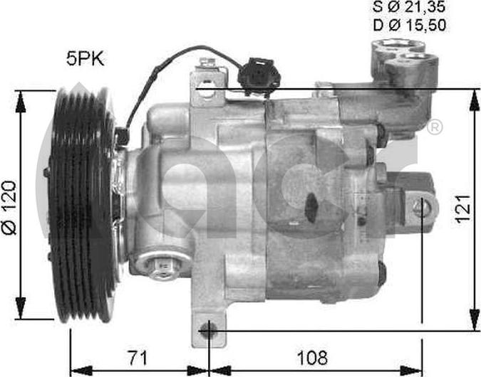 ACR 134528G - Compressore, Climatizzatore autozon.pro