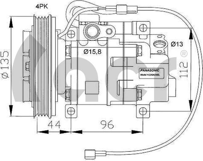 ACR 134617R - Compressore, Climatizzatore autozon.pro