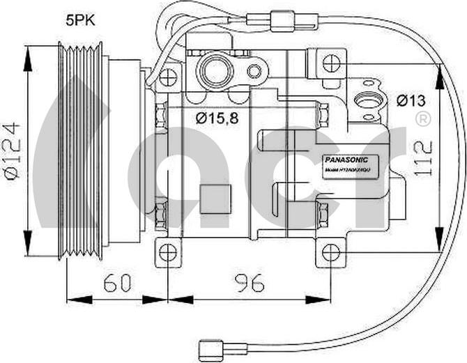 ACR 134676 - Compressore, Climatizzatore autozon.pro