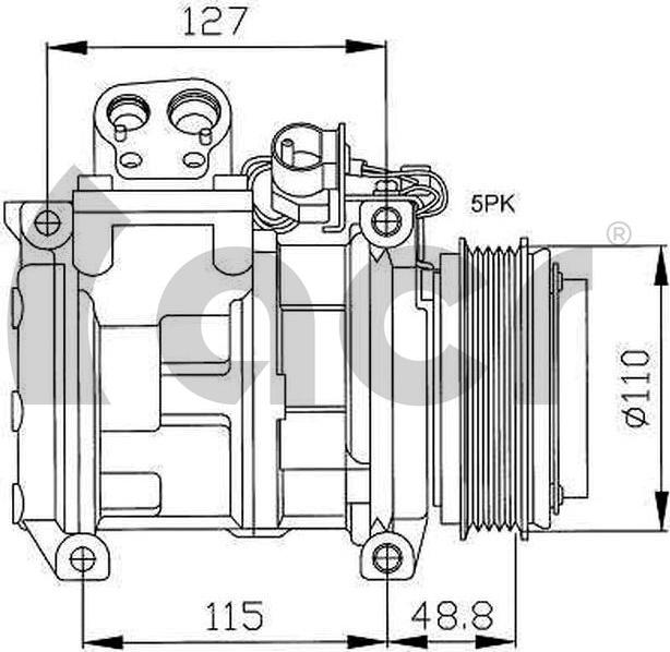 ACR 134012 - Compressore, Climatizzatore autozon.pro